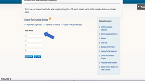 How to Screen the OIG for multiple entities