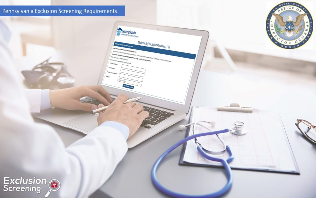 Pennsylvania Exclusion Screening Requirements