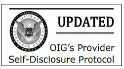There are a Number of Benefits for Participation in OIG's Self-Disclosure Protocol